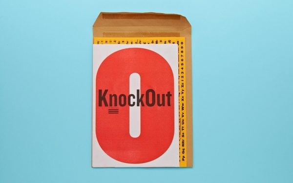 Knockout Type Specimen #print #type #specimen #knockout