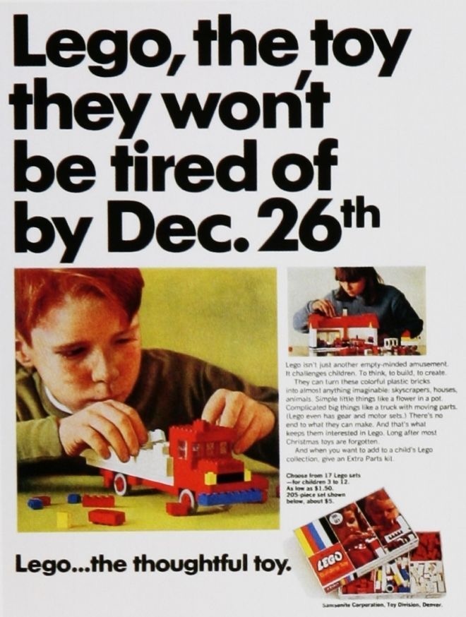 Before the days of Lego Star Wars.