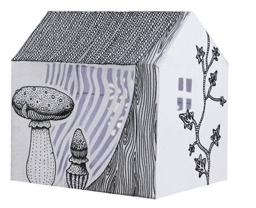 Holly's Illustration tree #house #maguire #drawing #holly #illustration #art #paper