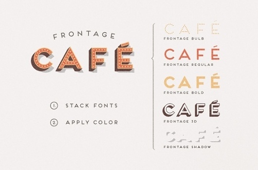 Frontage Typeface +freefont on the Behance Network #font #typo #typography