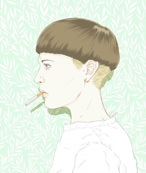 Guy Shield — The Jacky Winter Group #vector #portrait