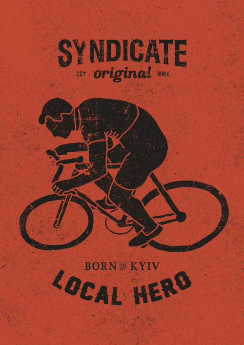 Local Hero #sndct #fixed #orka #gear #illustration #original #poster #syndicate #abo