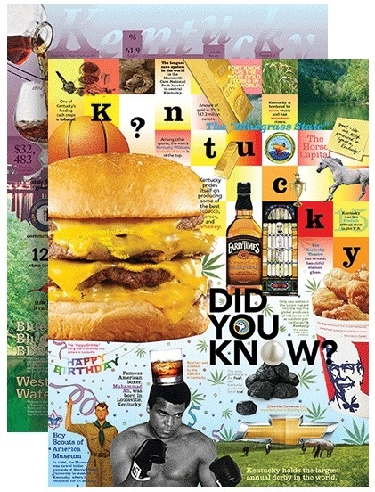 Angela Bac | Graphic Designer #making #form #photo #infographic #color #map #kentucky #atlas #photography #colorful #type #typography