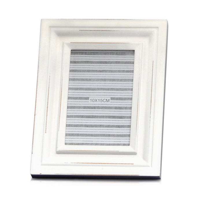 Ant White Vintage MDF Photo Frame,18cm x 23cm