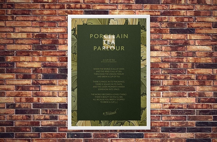 #WeLoveNoise #PorcelainTeaParlour #poster #poem