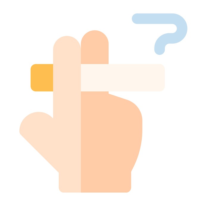 See more icon inspiration related to smoke, healthcare and medical, hands and gestures, no smoking, warming, signaling, cigarette, smoking, prohibition, hand and sign on Flaticon.