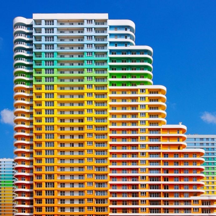 Istanbul's Colourful Minimalist Architecture by Yener Torun