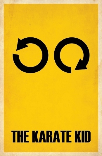 Minimalist Film Posters (part two) « BrickHut #movie #kid #matt #minimal #poster #karate #owen