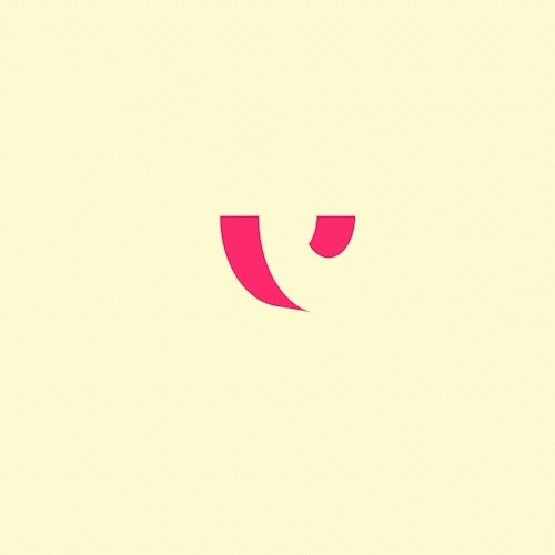 this isn't happiness™ (Swing), Peteski #animation #pink #design #graphic #shape #swing #typography