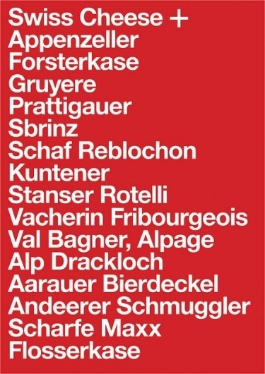 SWISS_CHEESE | Flickr - Photo Sharing! #swiss #print #design #graphic #typography