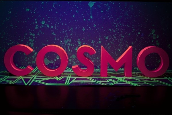 Cosmo on the Behance Network #type #handmade #3d #cosmo