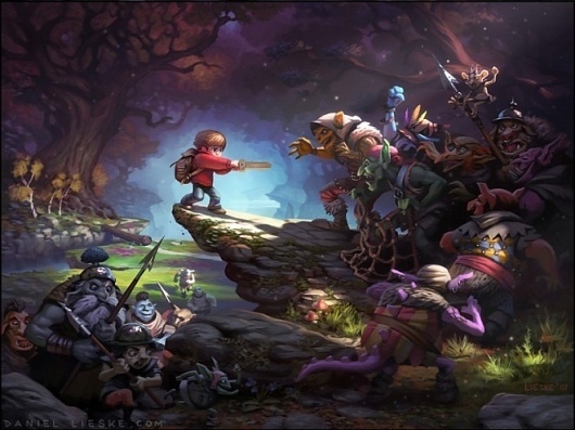 Lose Yourself in The Wormworld Saga | GeekDad | Wired.com #illustration #fantasy #graphic #novel