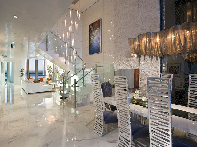 Pfuner Design, Oceanfront Penthouse – Contemporary