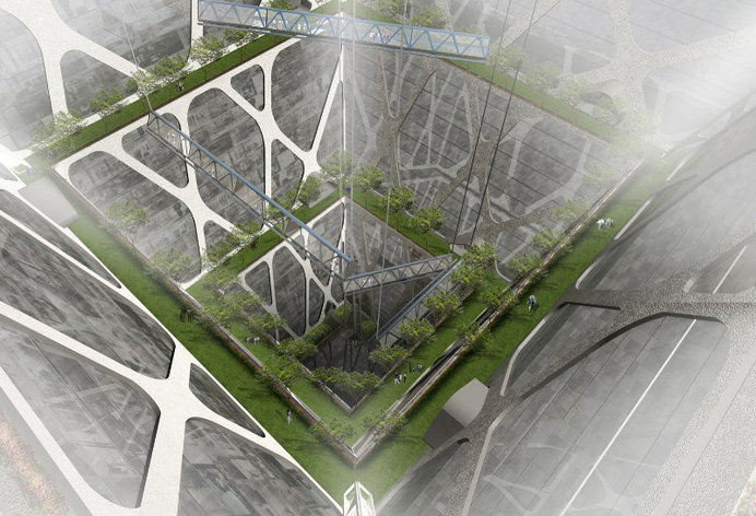 Earthscraper : un concept de gratte-ciel de 65 étages enfoui sous terre #architecture