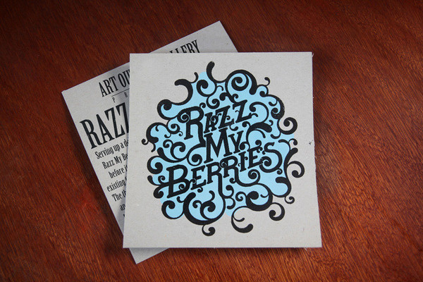 Razz My Berries #logo #print #design #flyer