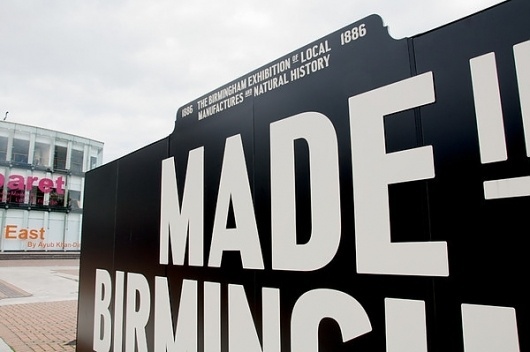 Made in Birmingham (Exhibition) on the Behance Network #museography