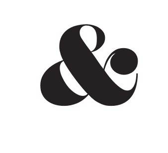 An ampersand (or epershand; " #type