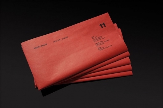 Graphic-ExchanGE - a selection of graphic projects #mailer #geller #red #robert