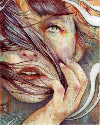 Paintings by Michael Shapcott » Design You Trust – Social design inspiration! #paint #design #art