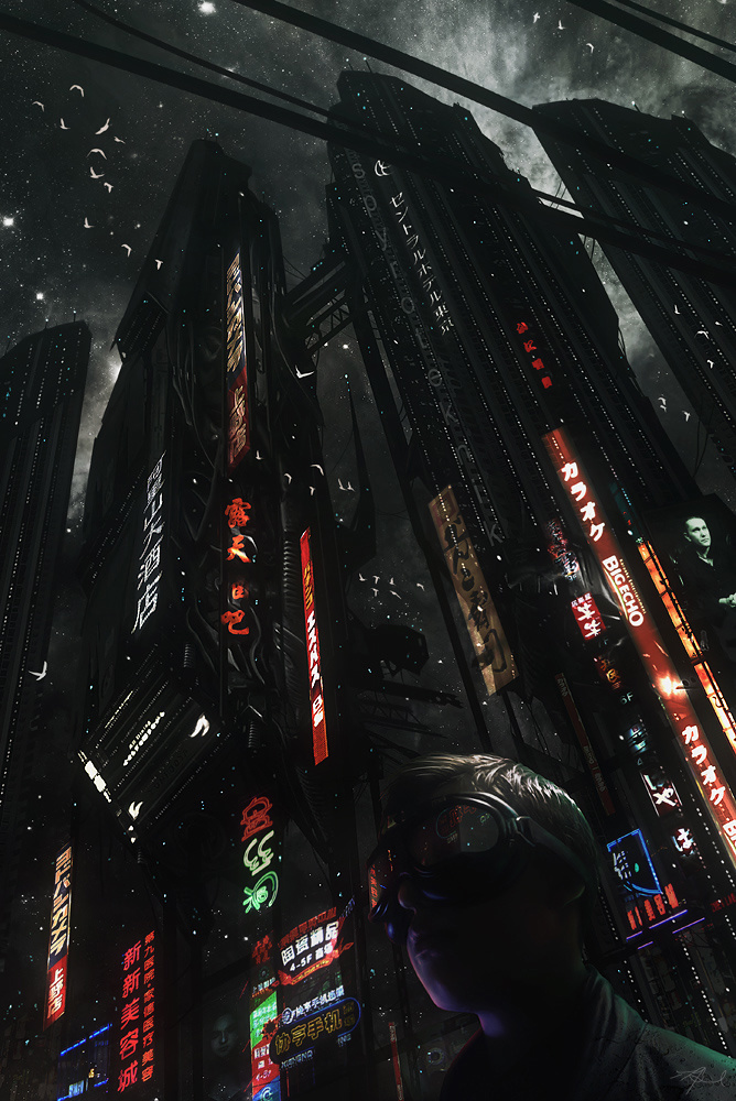 future city illustration
