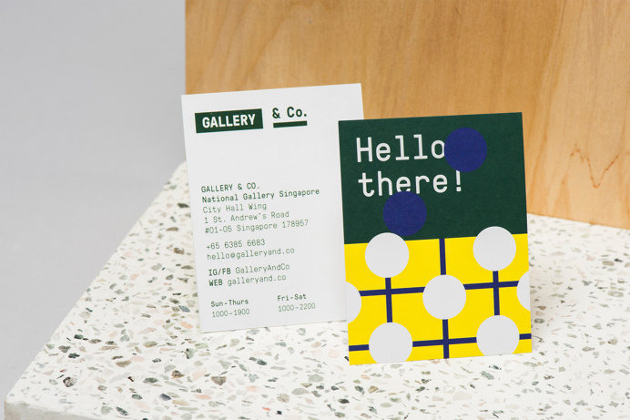 Gallery & Co. Branding by foreign policy graphic design Gallery & Co. is a Museum Shop with an all-encompassing concept of Design, Retail, F
