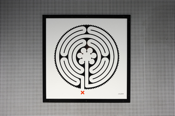 Creative Review Mark Wallinger's Underground Labyrinth #labyrinth #art #underground