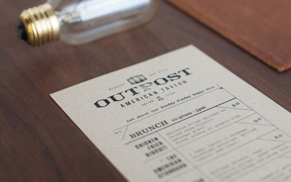 foundry co via www.mr cup.com #logo #menu #collateral #restaurant