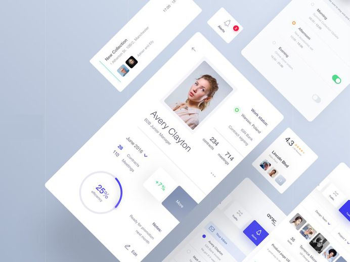 Avsc Mobile UI Kit - Free Download | Freebiesjedi