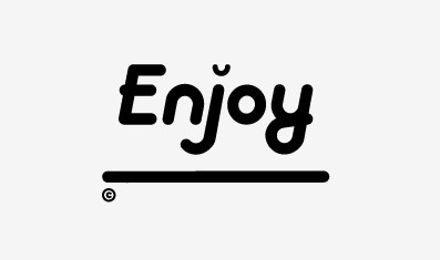 Letter - ing of the Day (Enjoy - New Typeface Work in Progress) #paul #font #lettering #design #graphic #crump #typeface #typography