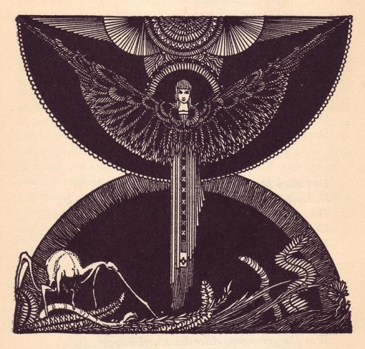Harry Clarke's Faust - 50 Watts #harry #illustration #clarke #faust