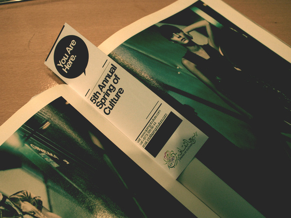 Spring of Culture Pitch on Behance #punt #llibre #bookmark
