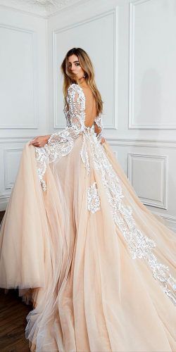 New York Bridal Fashion Week brought exciting designs for 2018 brides-to-be. Fall trends we observed included detachable sleeves, princess capes, blushed colored, tea-length and even shorts wedding dresses.