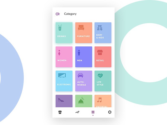 Category Screen by Yasmin