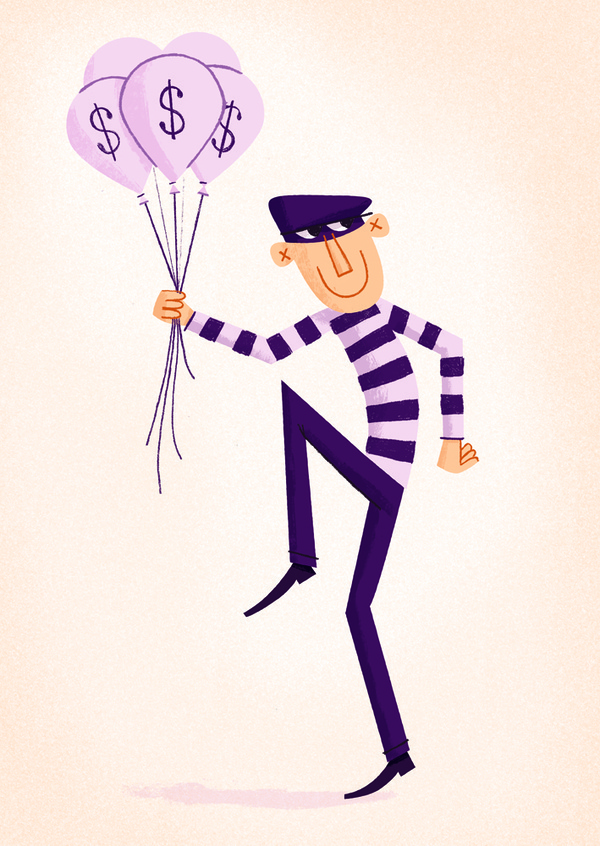 Burglar2 md #illustration