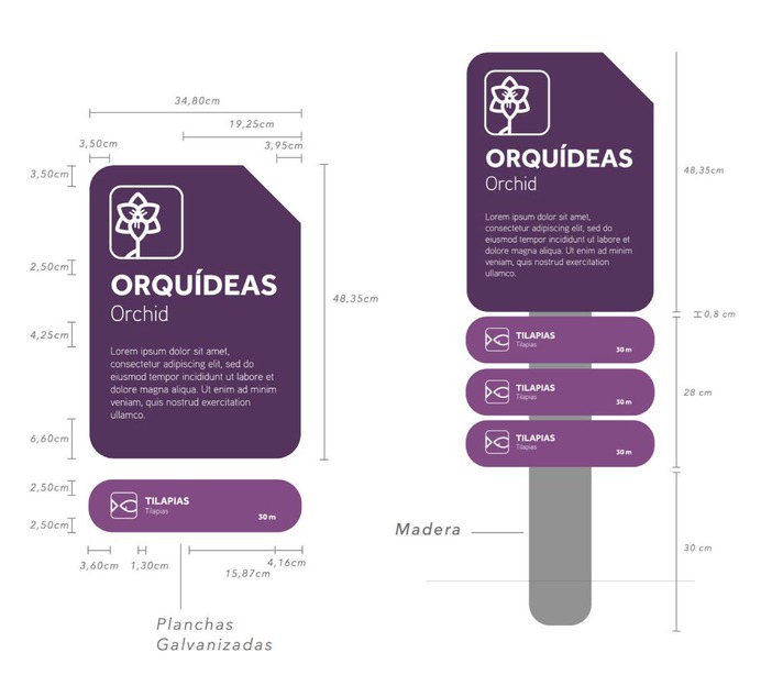 Wayfinding | Signage | Sign | Design | 植物园标牌