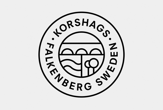 Korshags by Kurppa Hosk #logo #mark #symbol #circle