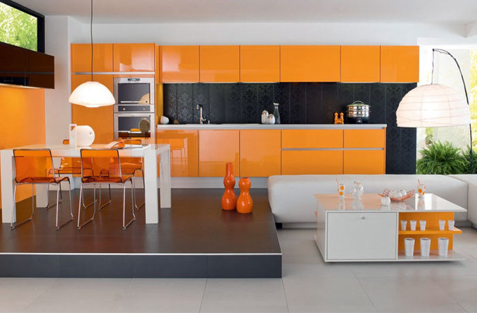 Kitchen Design Do's and Don'ts – InteriorZine #interior #kitchen #orange #design