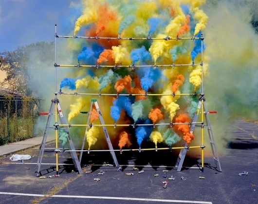SMOKE BOMBS #breunning #olaf #art