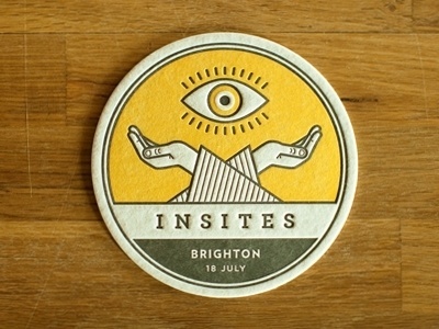 Dribbble - Insites Coaster by Aaron Robbs #aaron #robbs #dribbe #insites #coaster