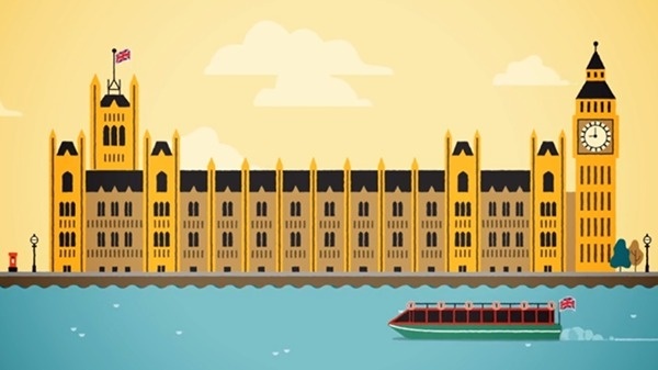Animated London city guide #animation #guide #london #city #design #travel #illustration #england