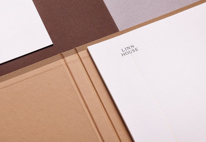 Linn House Identity - Mindsparkle Mag Touch Agency designed the identity for Linn House. #logo #packaging #identity #branding #design #color #photography #graphic #design #gallery #blog #project #mindsparkle #mag #beautiful #portfolio #designer