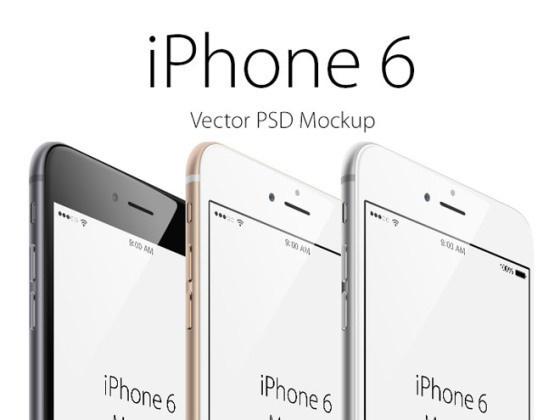Free Vector iPhone 6 Mockup