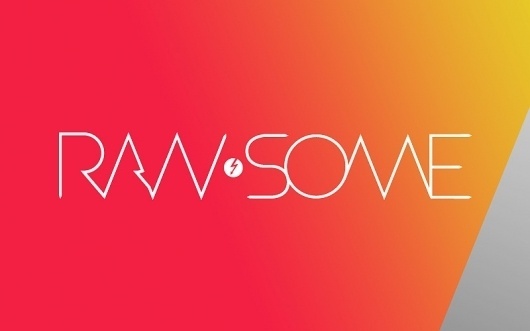 RAWSOME logo #logo #rawsome