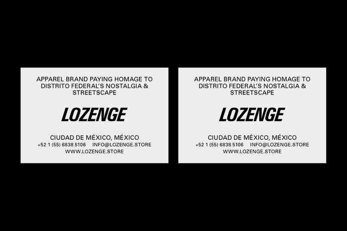 LOZENGE on Behance