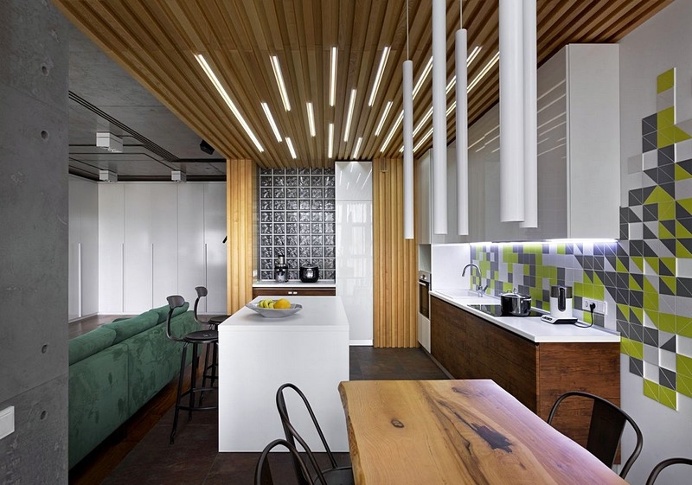 Vishnya Apartment in Kyiv / Sergey Makhno Architects