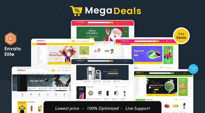 #Mega #Deals - #Opencart #MultiPurpose #Responsive #Theme | #TemplateTrip #eCommerce #Website #Design #Template