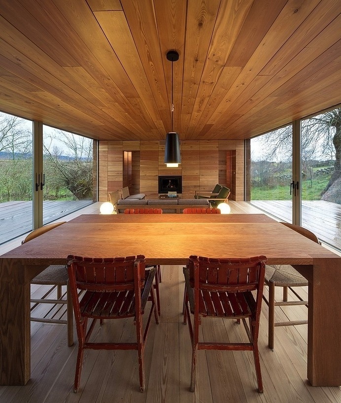 House by ch+qs arquitectos inspired by the fields with yellow flowers - HomeWorldDesign (3) #spain #architecture #house #green