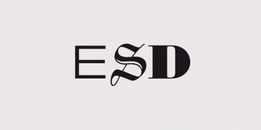 ESD on the Behance Network #diseo #superior #esd #de #black #tipografa #fiore #guerrero #escuela