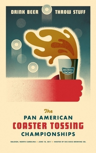 Oh Beautiful Beer Blog | Allan Peters' Blog #beer #design #retro #poster
