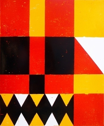 2011 : roman klonek #woodcut #print #roman #block #klonek
